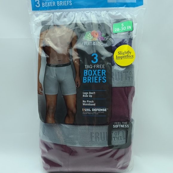 Fruit of the Loom Men's Tag- Free Assorted Boxer B - Picture 6 of 12